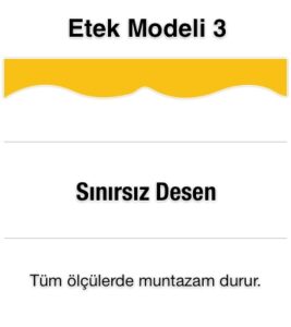 Etek Modeli 3