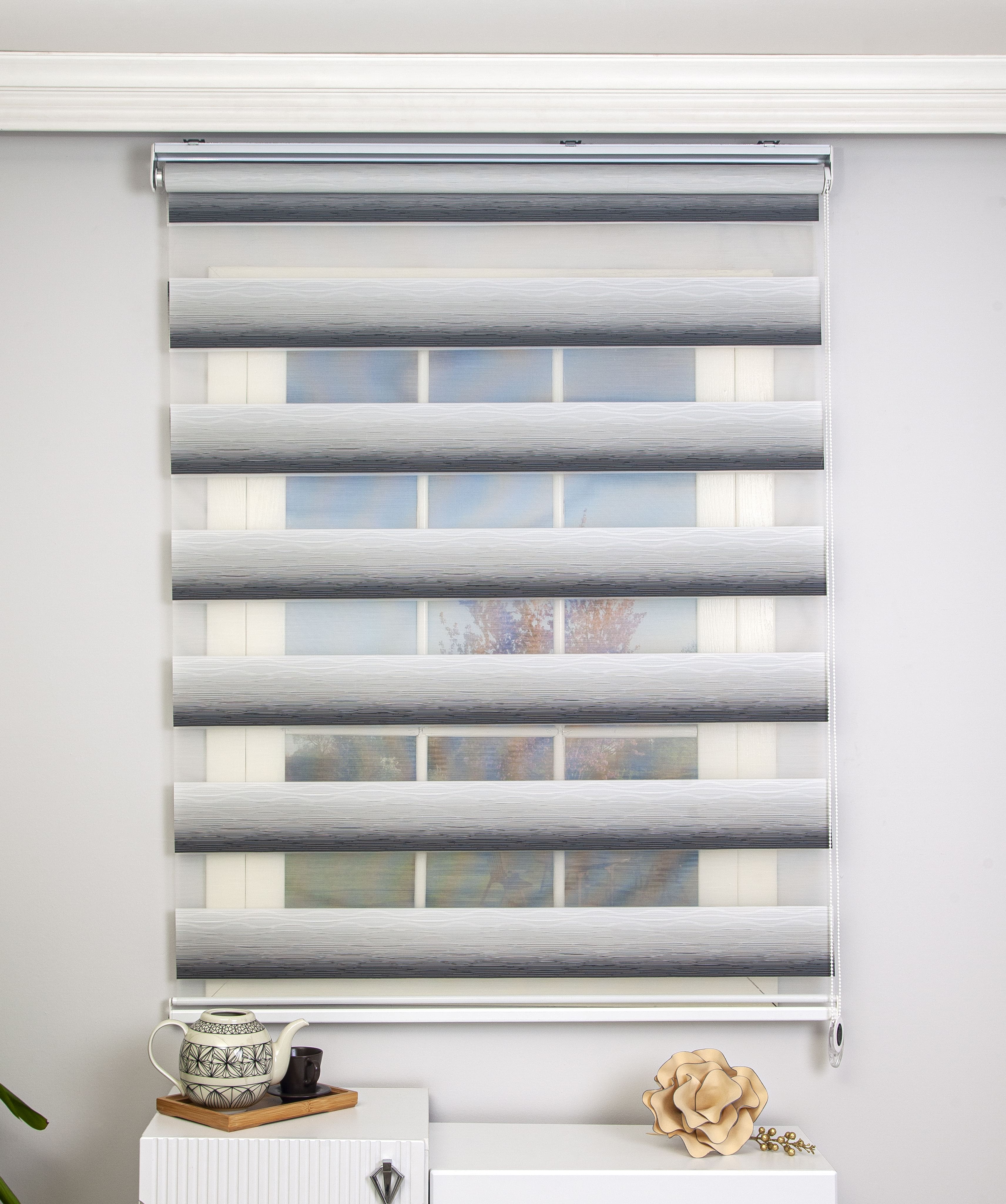 RENK GEÇİŞLİ ZEBRA PERDE RİO 605