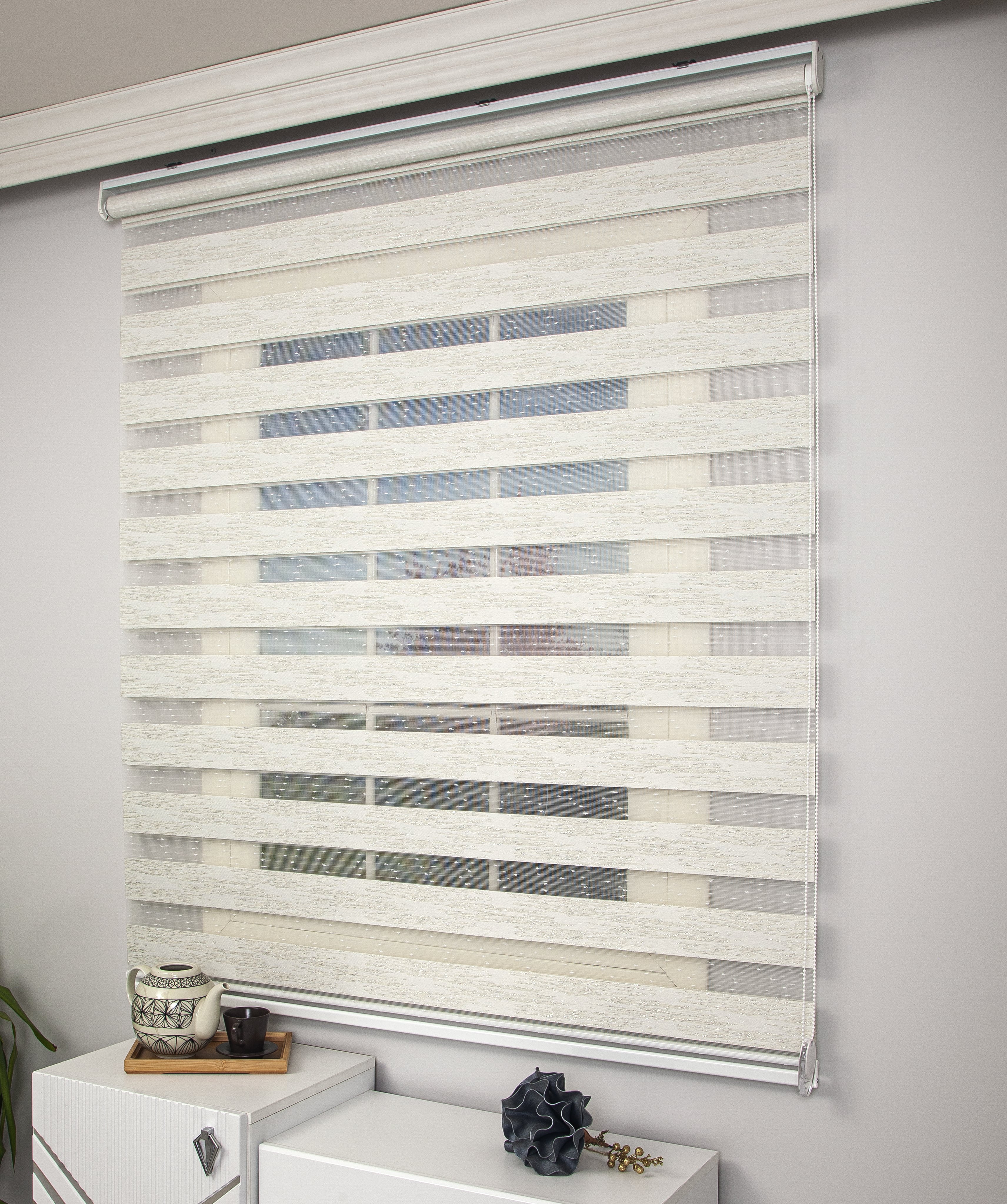 DEFNE 100 JAKARLI ZEBRA PERDE