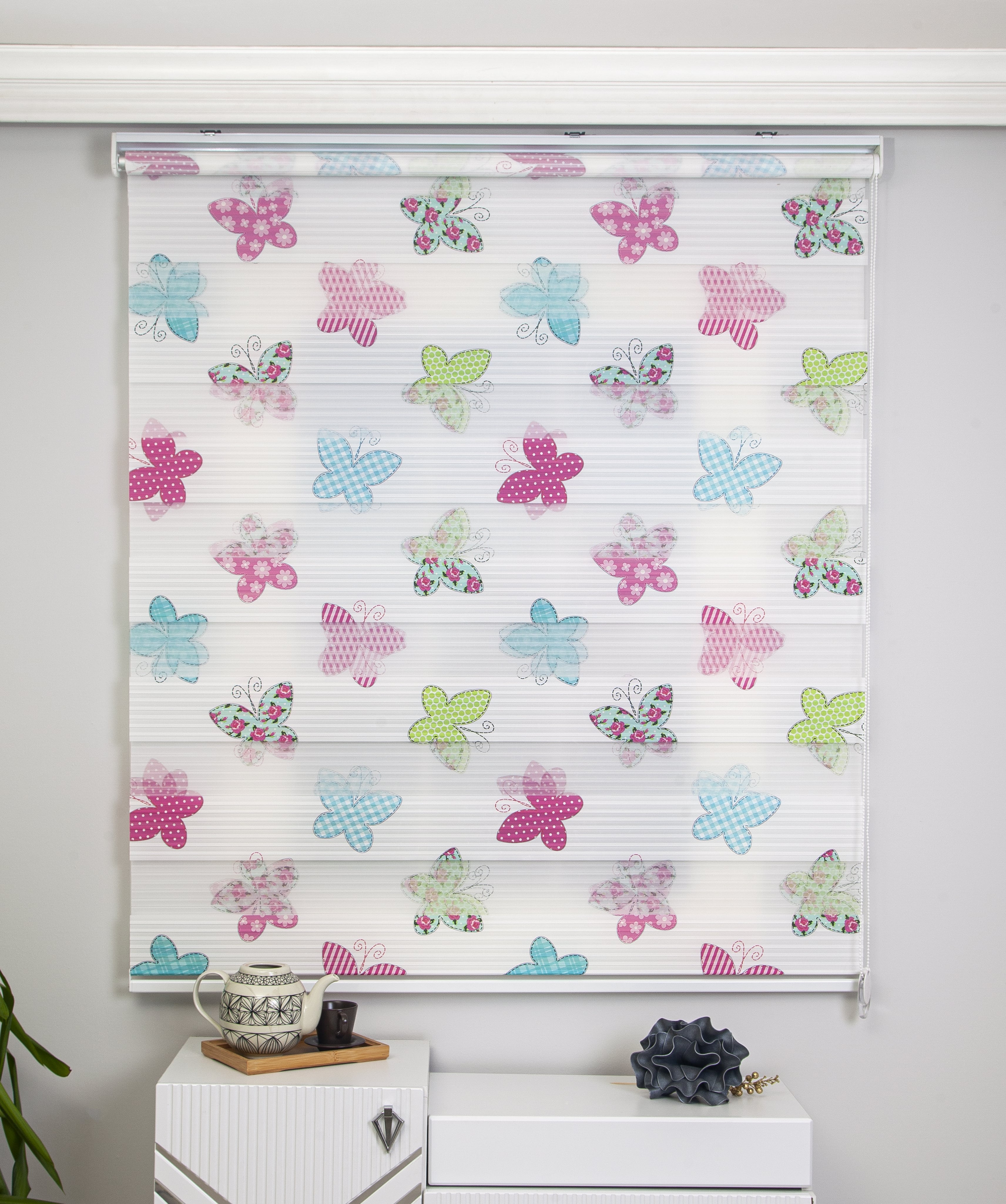 ELA 815 BASKILI ZEBRA PERDE