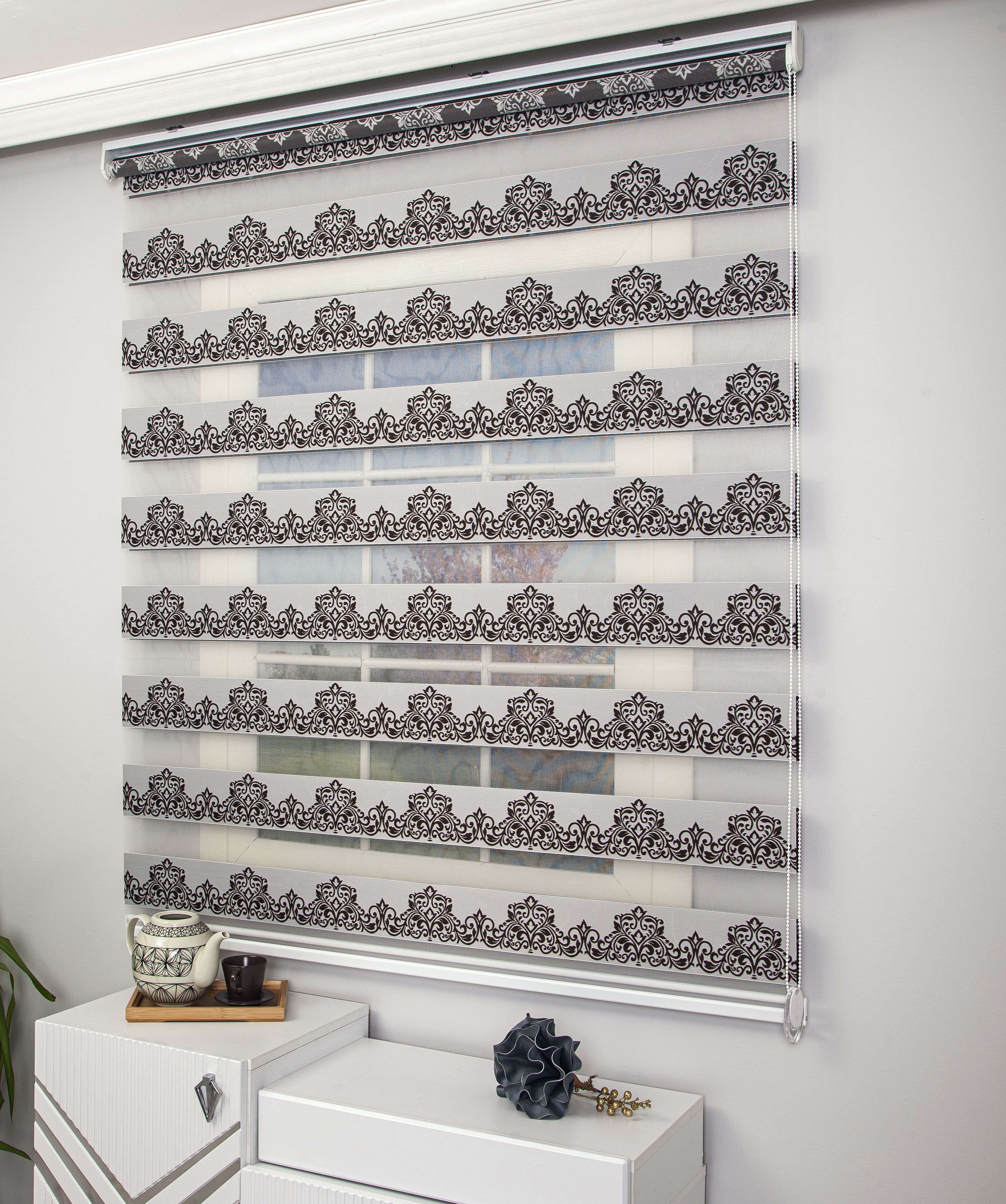 İRAN 908 JAKARLI ZEBRA PERDE