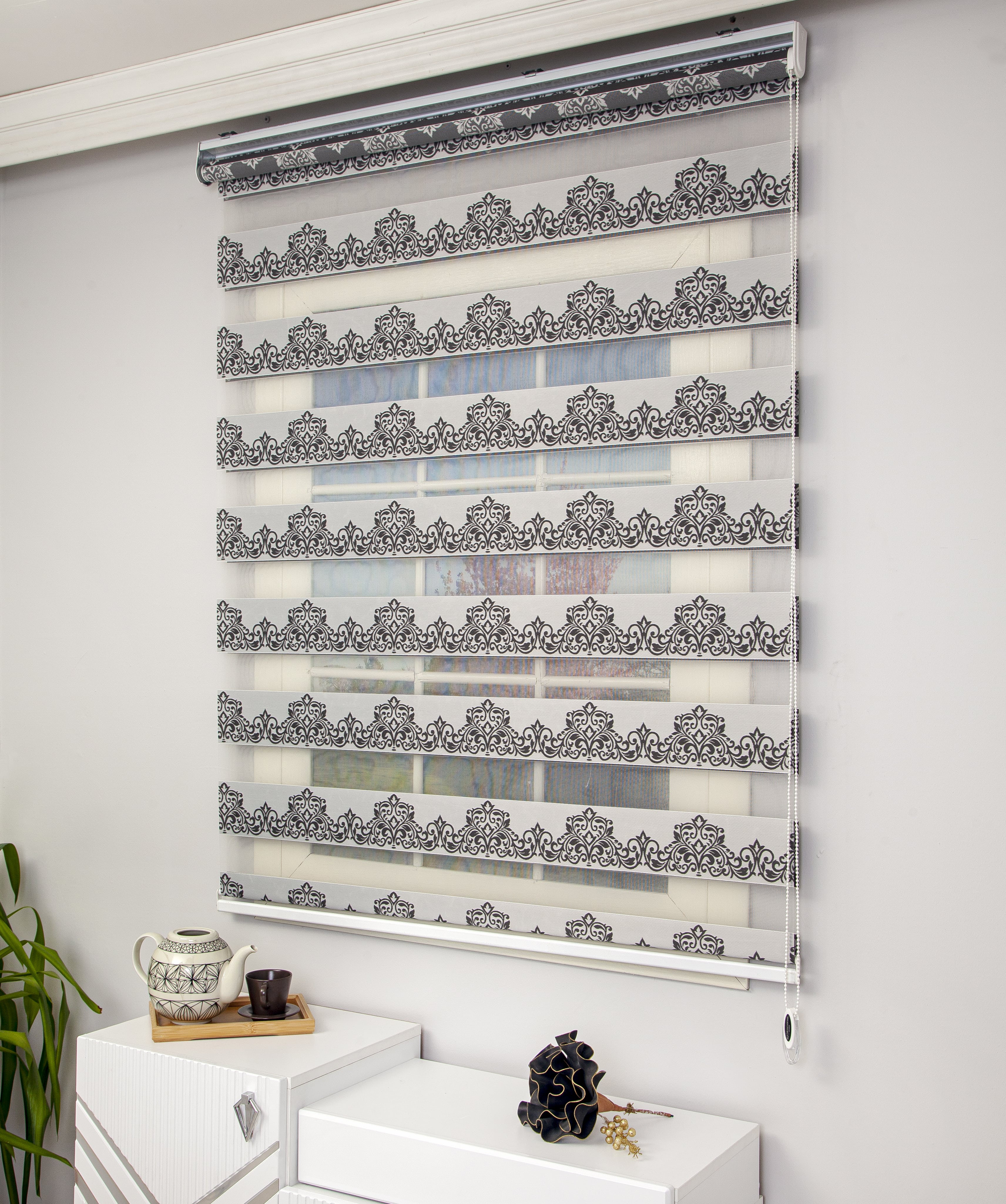 İRAN 909 JAKARLI ZEBRA PERDE