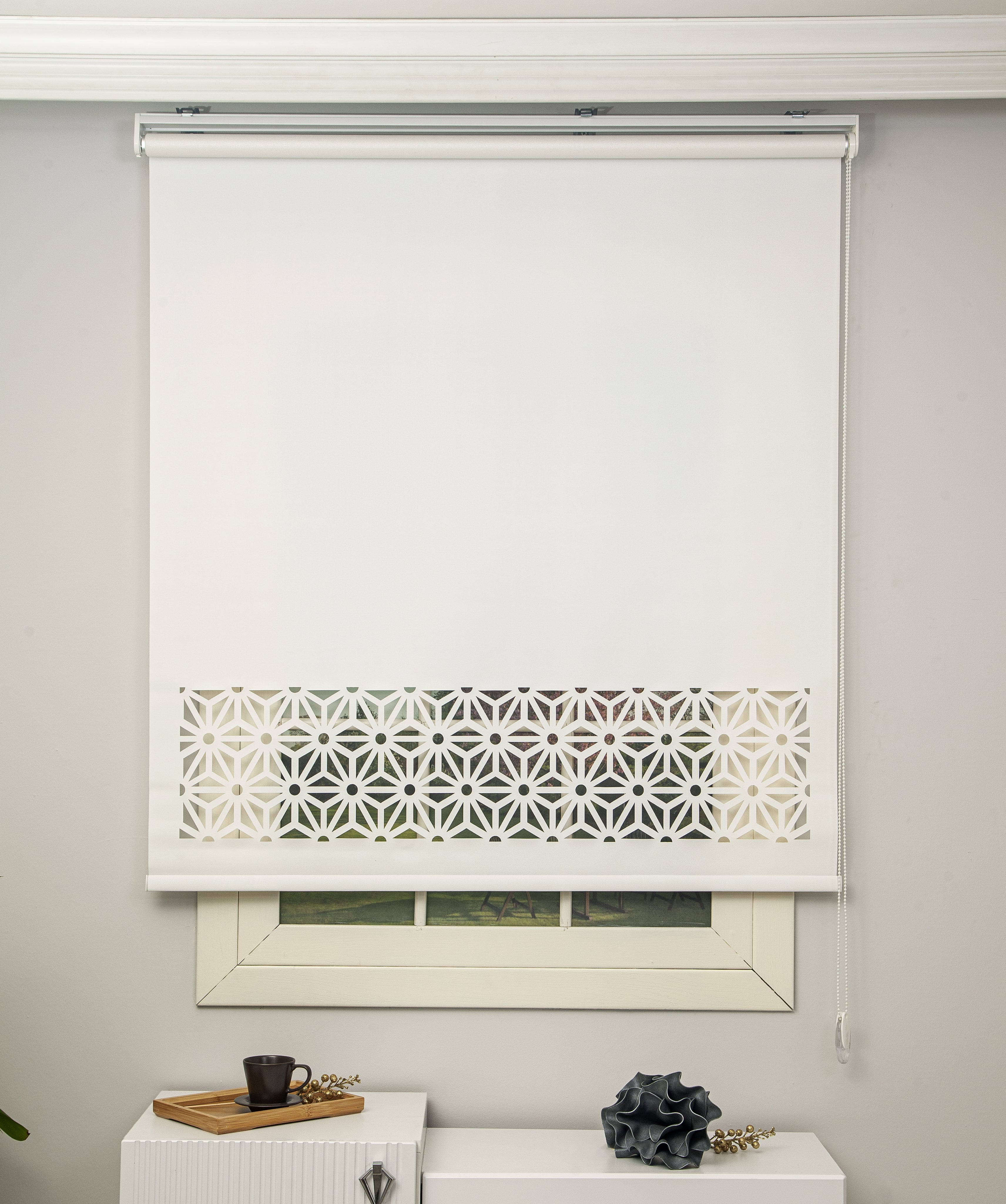 LAZER KESİM STOR PERDE 2043