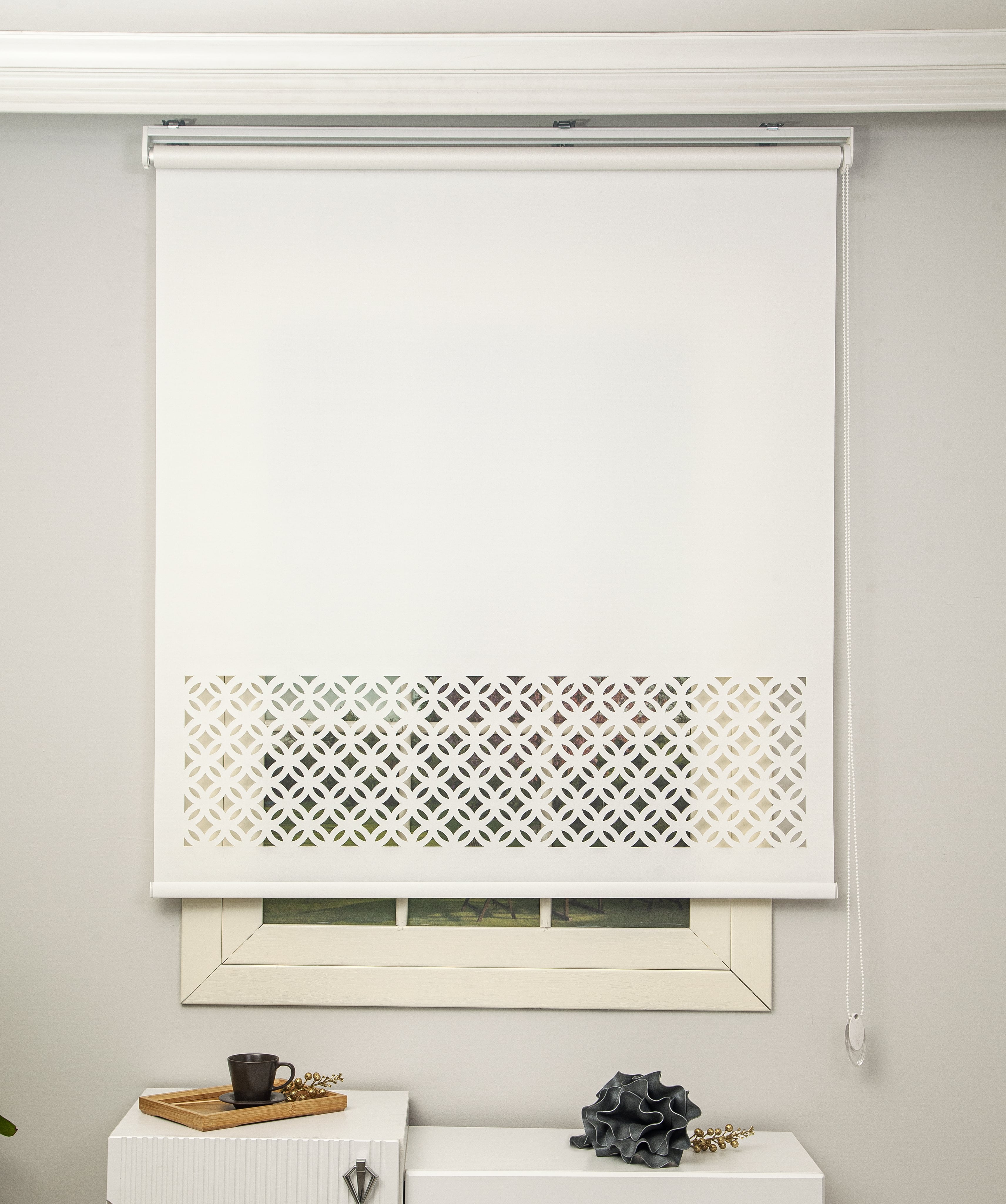 LAZER KESİM STOR PERDE 2044