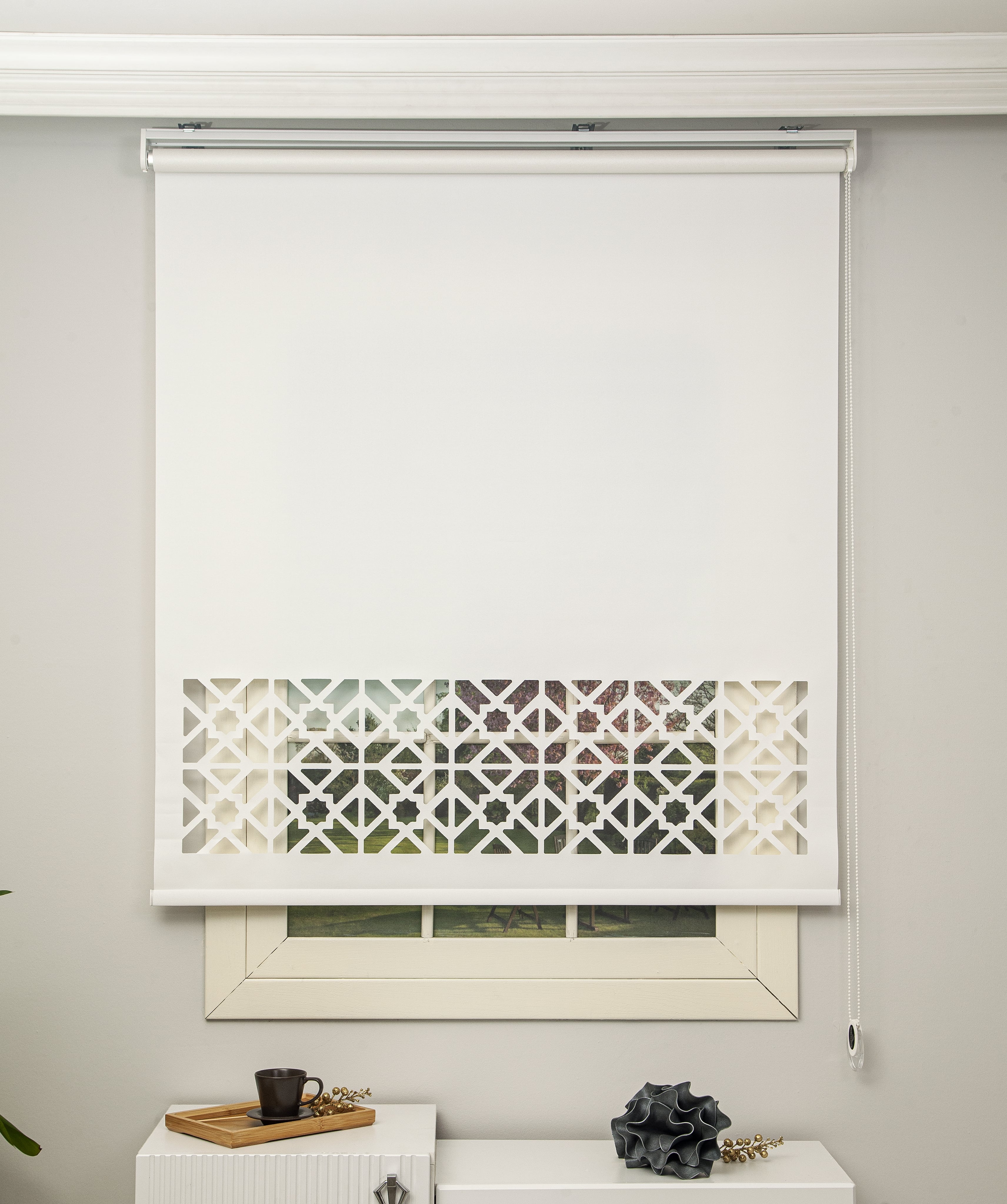 LAZER KESİM STOR PERDE 2048